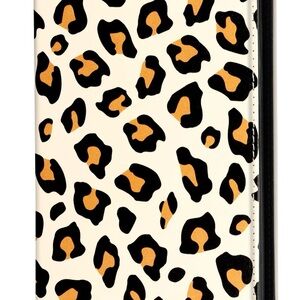 Leopard Print leather case for 7” kindle